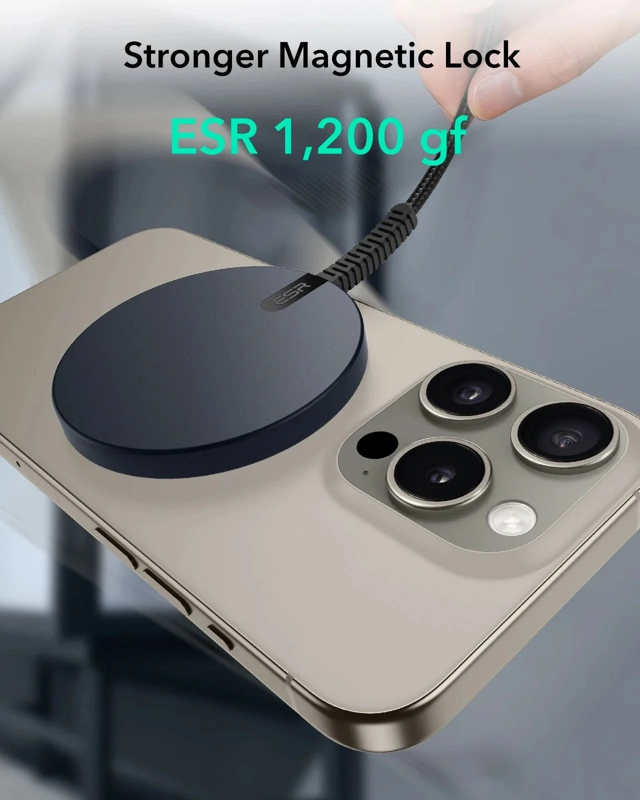 Magnetic Charging Pad (15W)- Black - 1 Set - Image 3