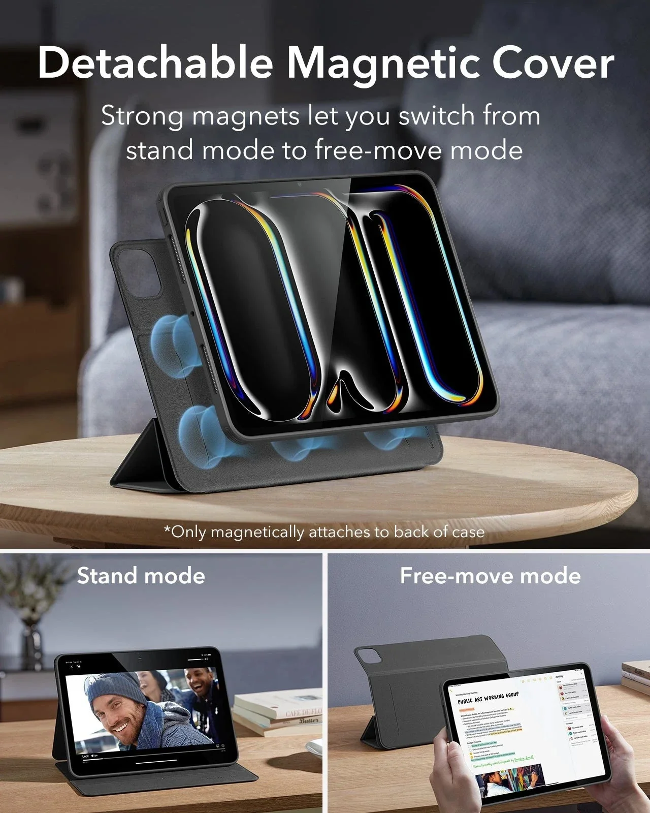 iPad Pro 13ʺ (2024) Rebound Transformation Bundle - Black - Image 5