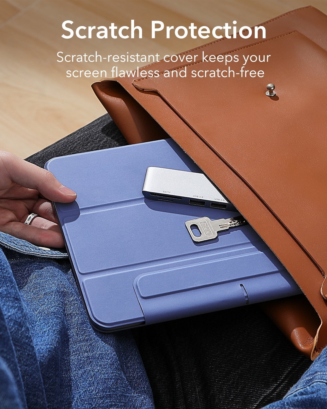 iPad Pro 13" (2025) Rebound Magnetic Case - Lavender - Image 9