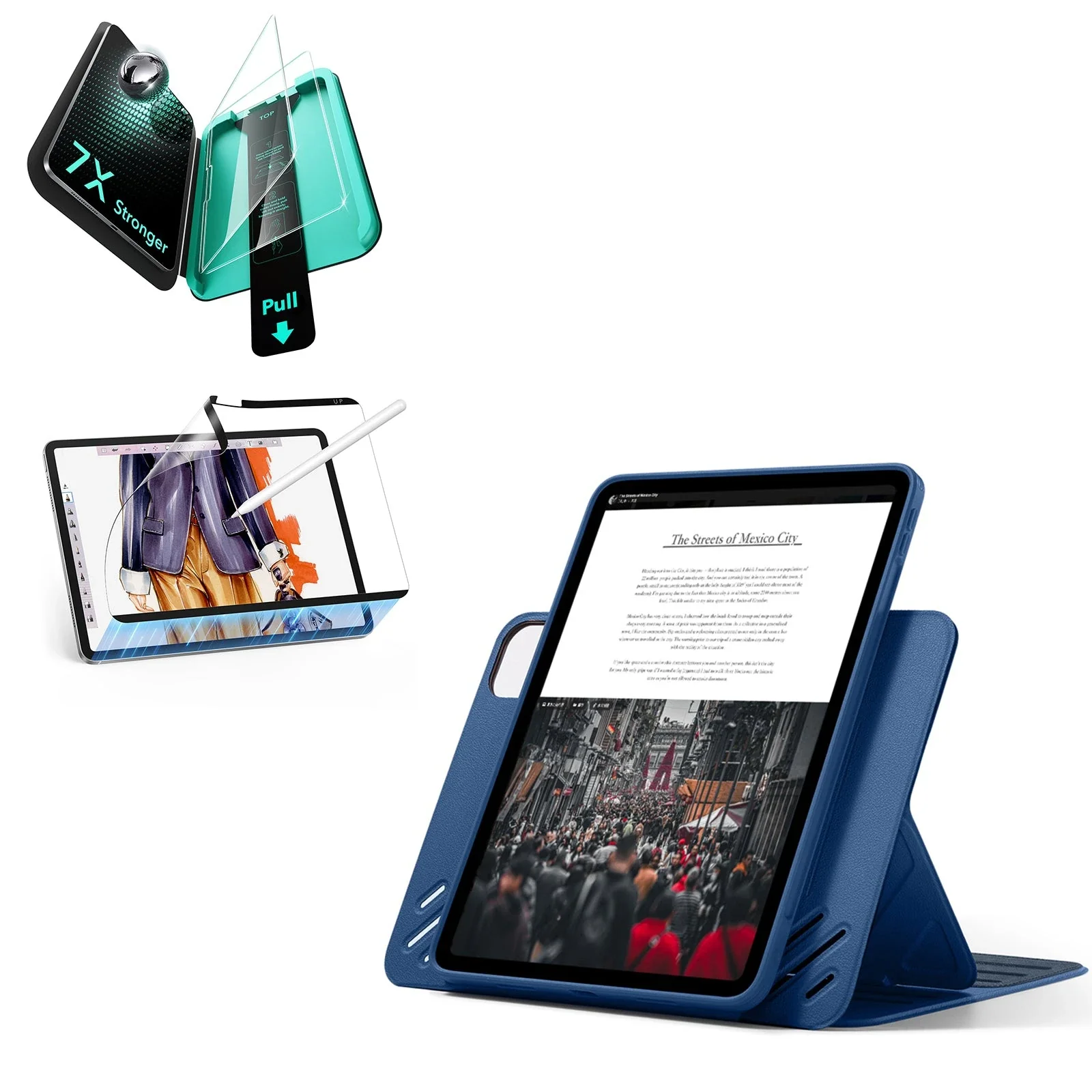 iPad Pro 13" (2025) Shift Transformation Bundle - Blue