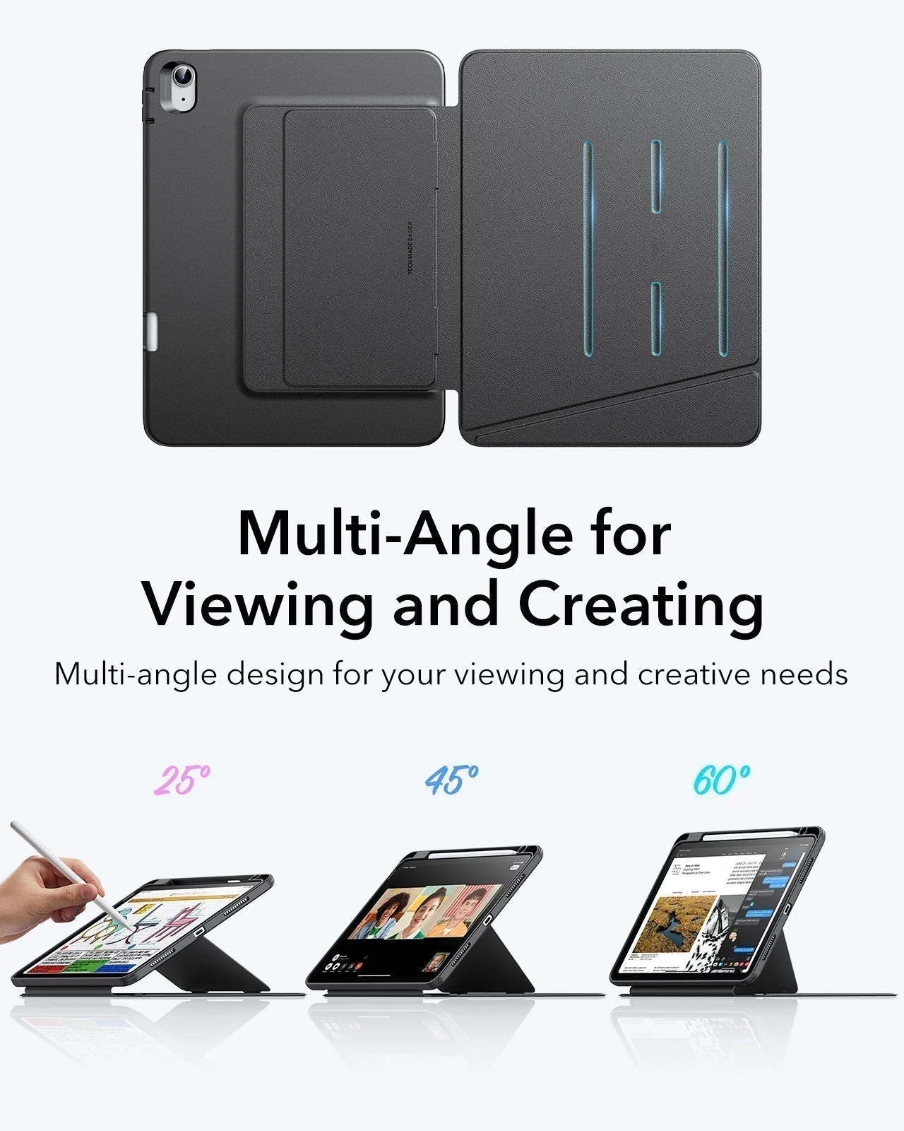 iPad Air 11" (2025) Flip Transformation Bundle - Green - Image 5