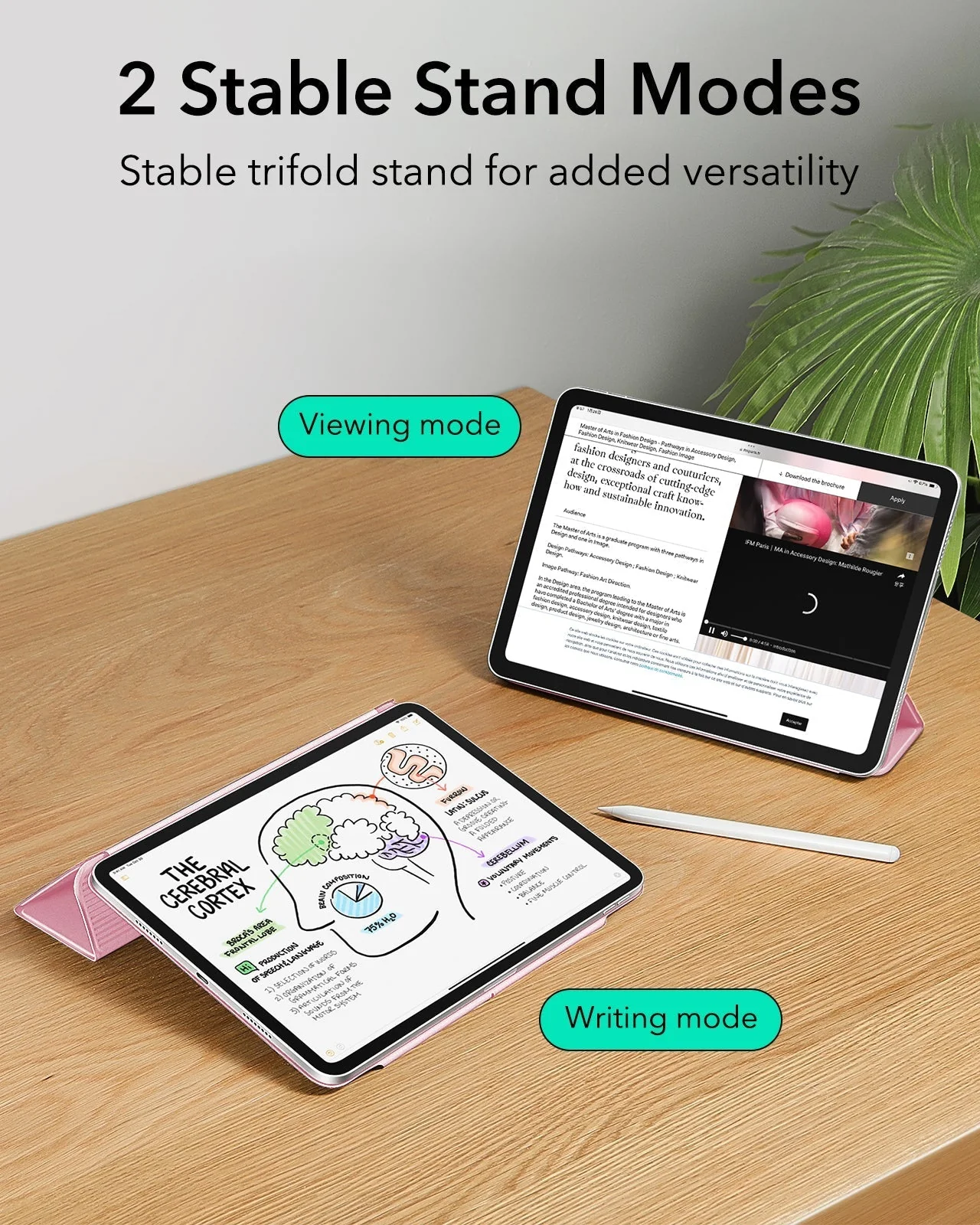 iPad Pro 11ʺ (2025) Rebound Protection Bundle - Pink - Image 7
